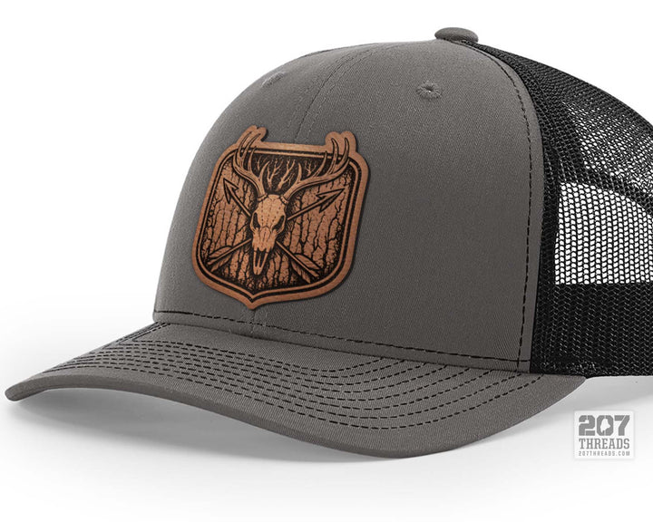 Deer Skull Bow Hunting Trucker Hat