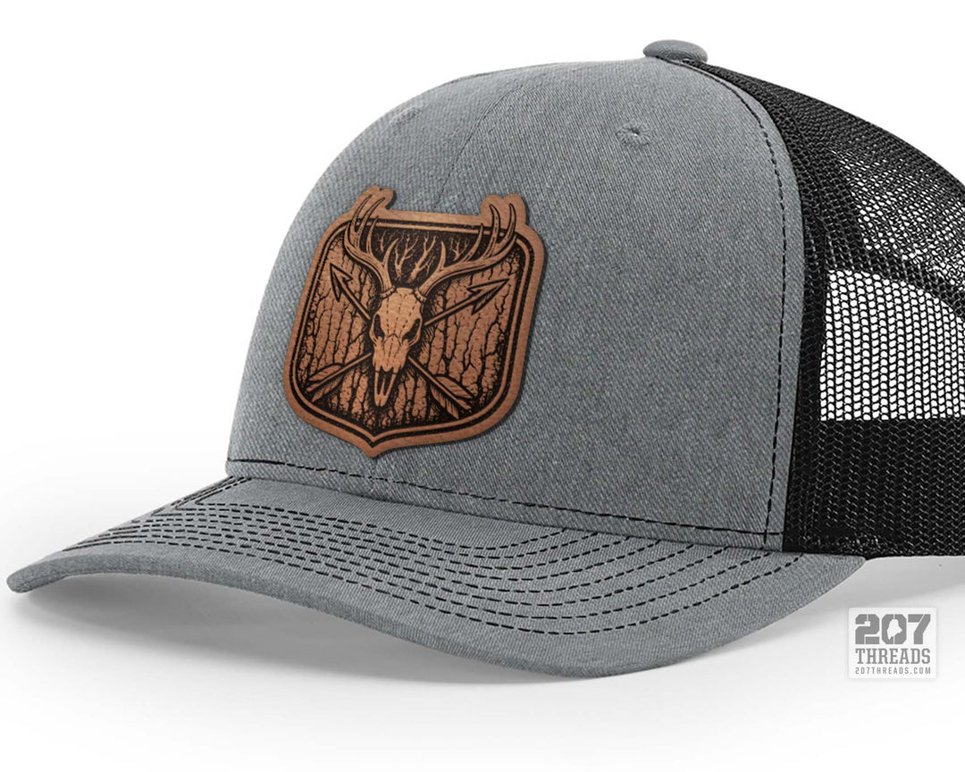 Deer Skull Bow Hunting Trucker Hat