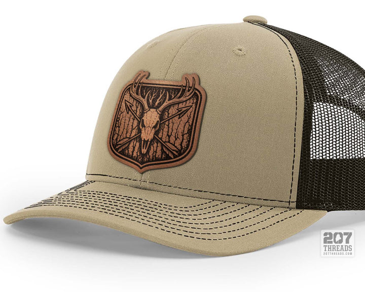 Deer Skull Bow Hunting Trucker Hat