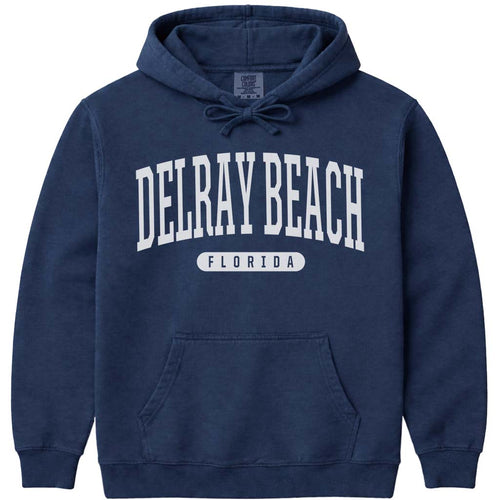 Delray Beach Florida Hooded Sweatshirt