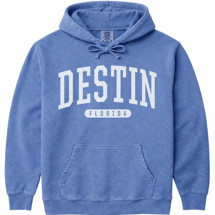 Destin Florida Sweatshirt - Flo Blue