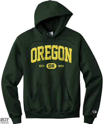 Champion Oregon Hooded Sweatshirt