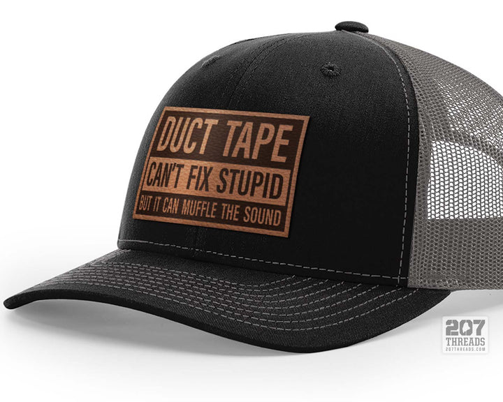 Duct Tape Can't Fix Stupid Hat - Black Charcoal