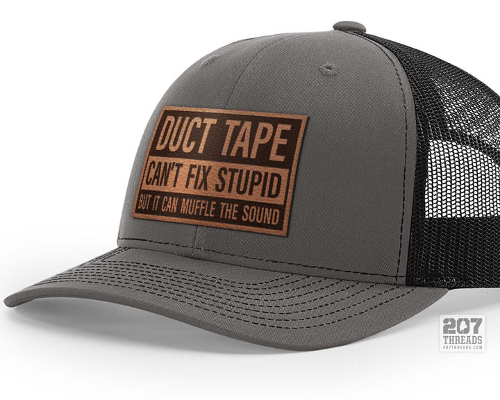 Duct Tape Can't Fix Stupid Hat - Charcoal Black