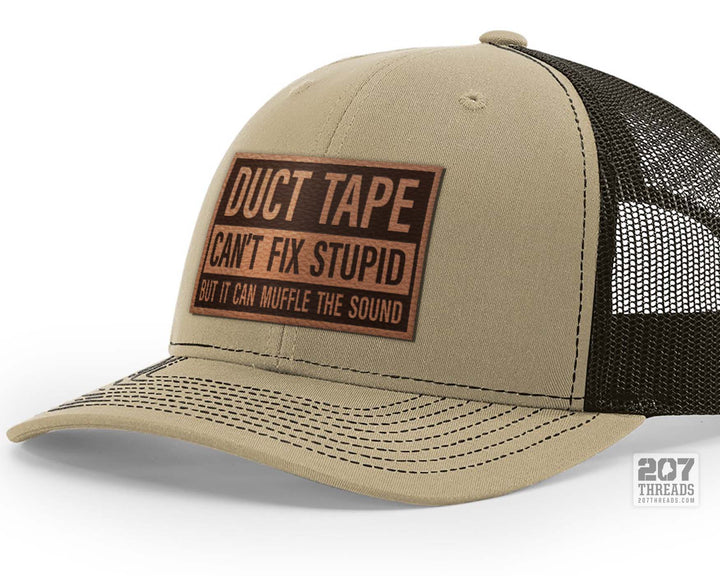 Duct Tape Can't Fix Stupid Hat - Khaki Coffee