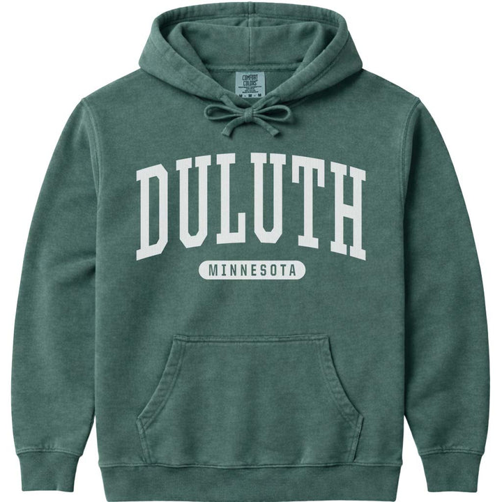 Duluth Minnesota Hoodie - Blue Spruce