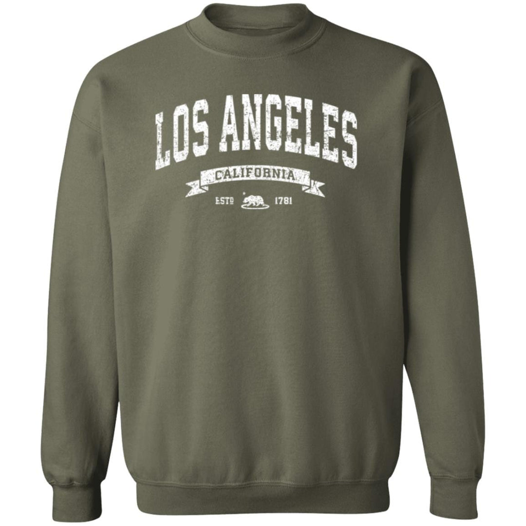 Distressed Vintage Los Angeles Sweatshirt - LA Crewneck
