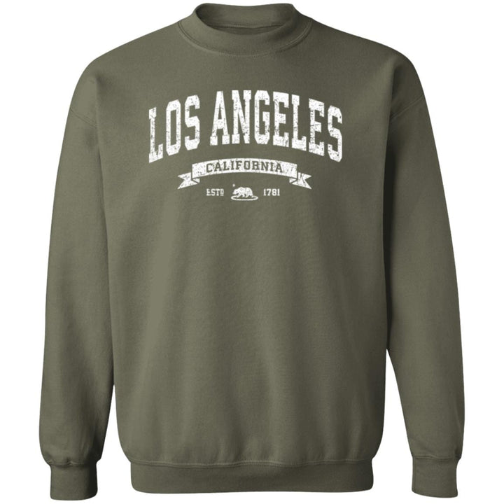 Distressed Vintage Los Angeles Sweatshirt - LA Crewneck