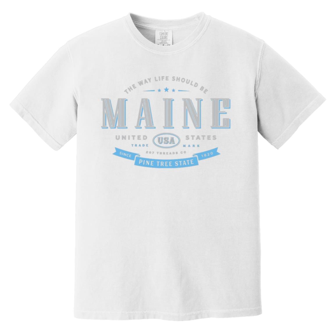 Maine Souvenir Comfort Colors T-Shirt