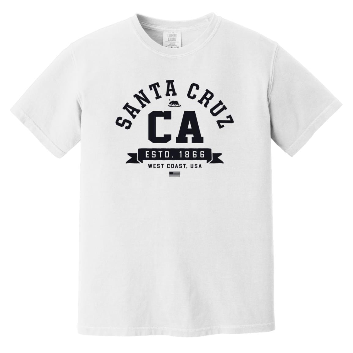 Santa Cruz CA T-Shirt - Comfort Colors Tee