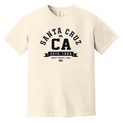 Santa Cruz CA T-Shirt - Comfort Colors Tee