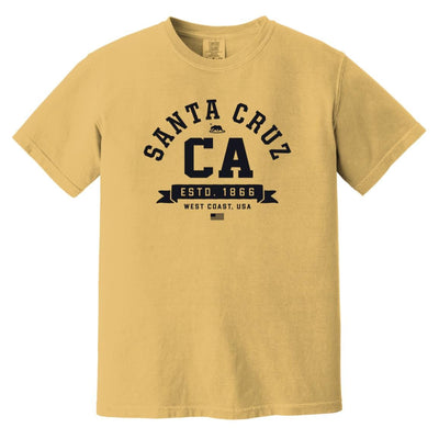 Santa Cruz CA T-Shirt - Comfort Colors Tee