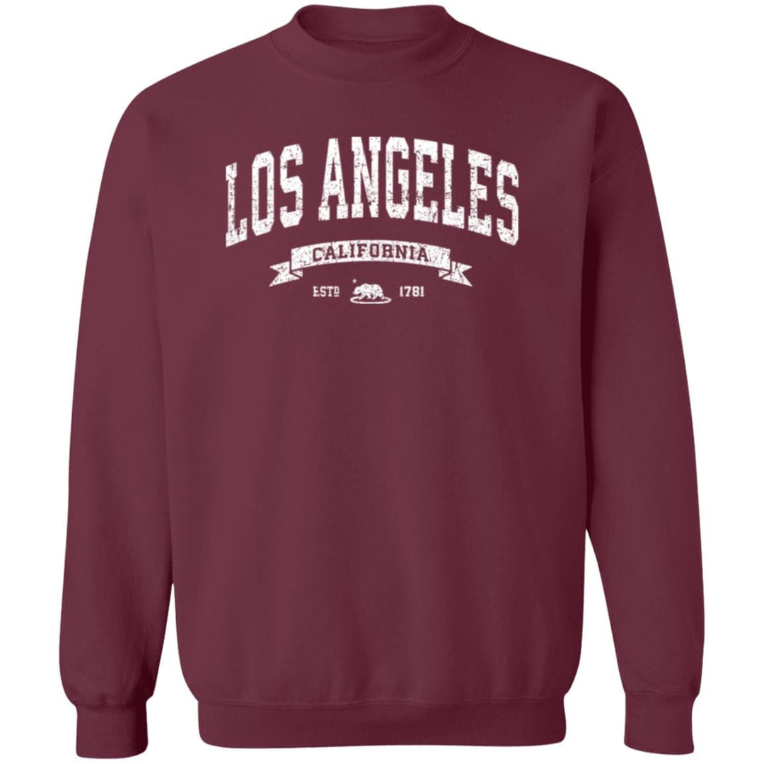 Distressed Vintage Los Angeles Sweatshirt - LA Crewneck