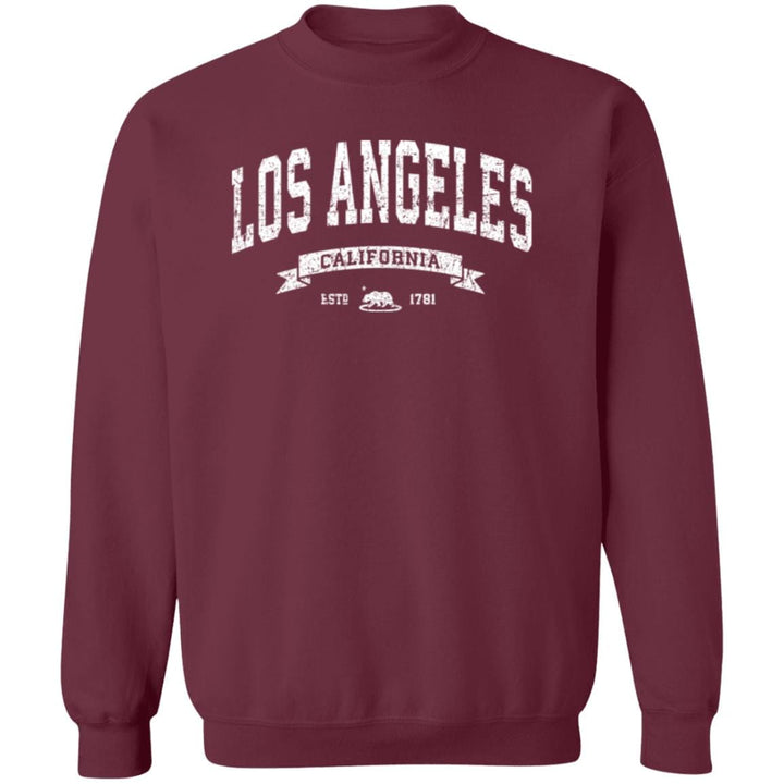 Distressed Vintage Los Angeles Sweatshirt - LA Crewneck