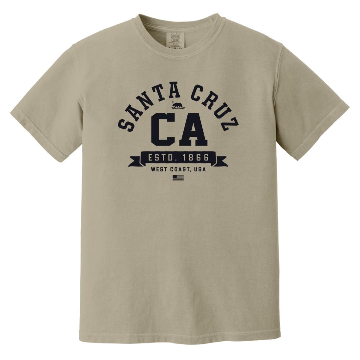 Santa Cruz CA T-Shirt - Comfort Colors Tee