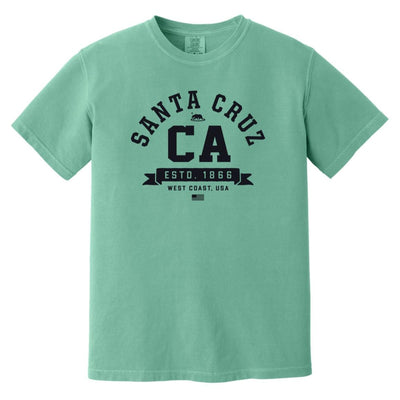 Santa Cruz CA T-Shirt - Comfort Colors Tee