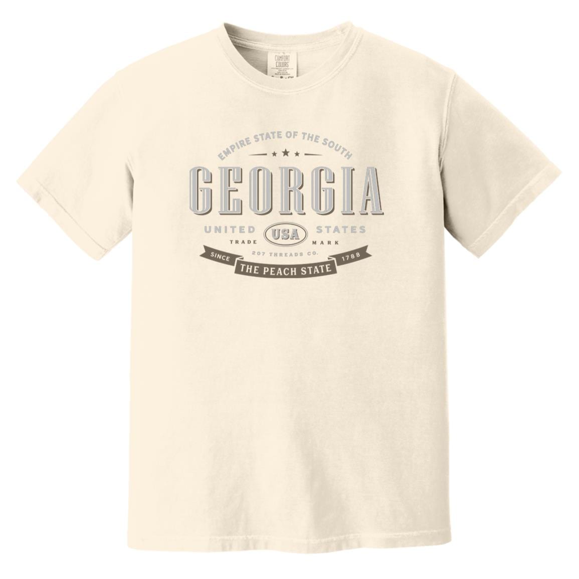 Georgia T-Shirt - The Peach State Comfort Colors Tee