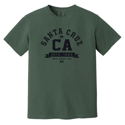 Santa Cruz CA T-Shirt - Comfort Colors Tee