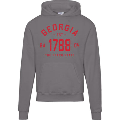 Vintage Georgia Hoodie 1788 GA Champion Sweatshirt