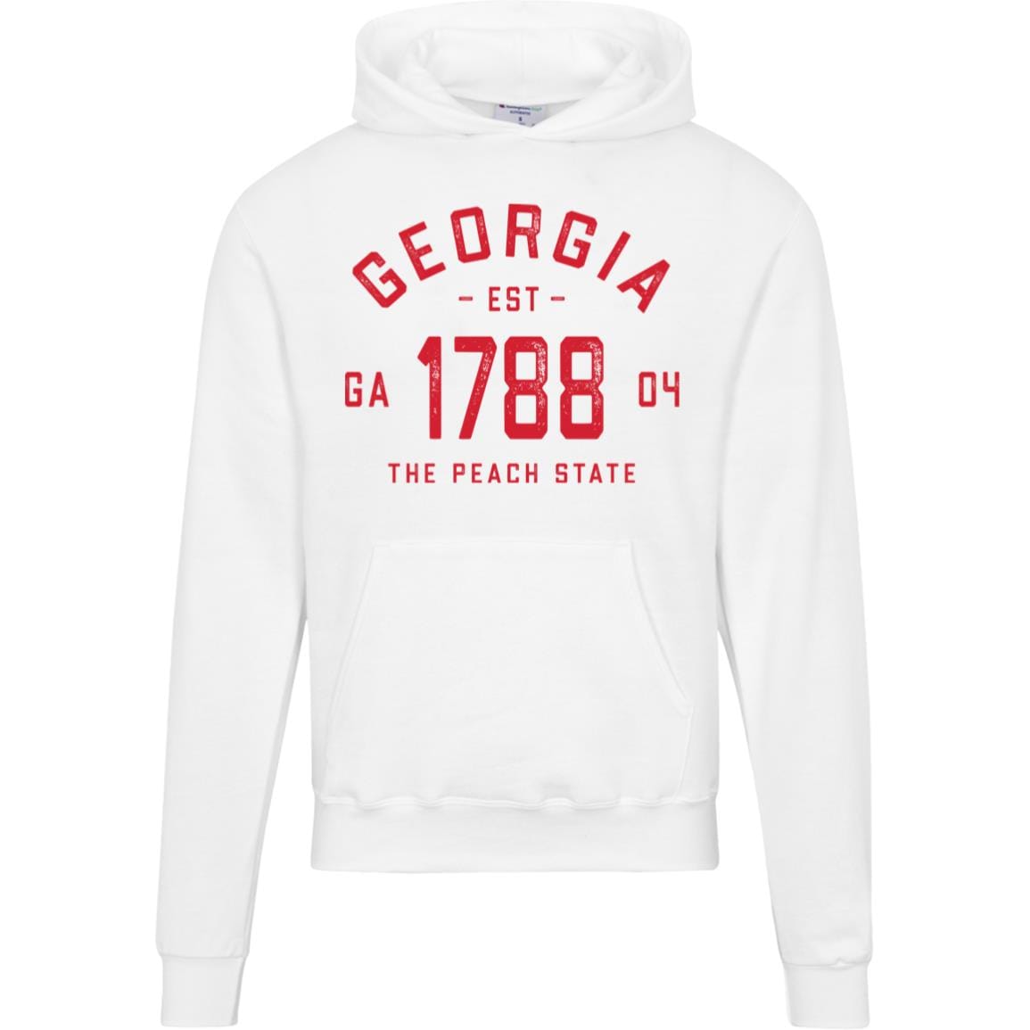 Vintage Georgia Hoodie 1788 GA Champion Sweatshirt