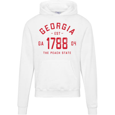 Vintage Georgia Hoodie 1788 GA Champion Sweatshirt