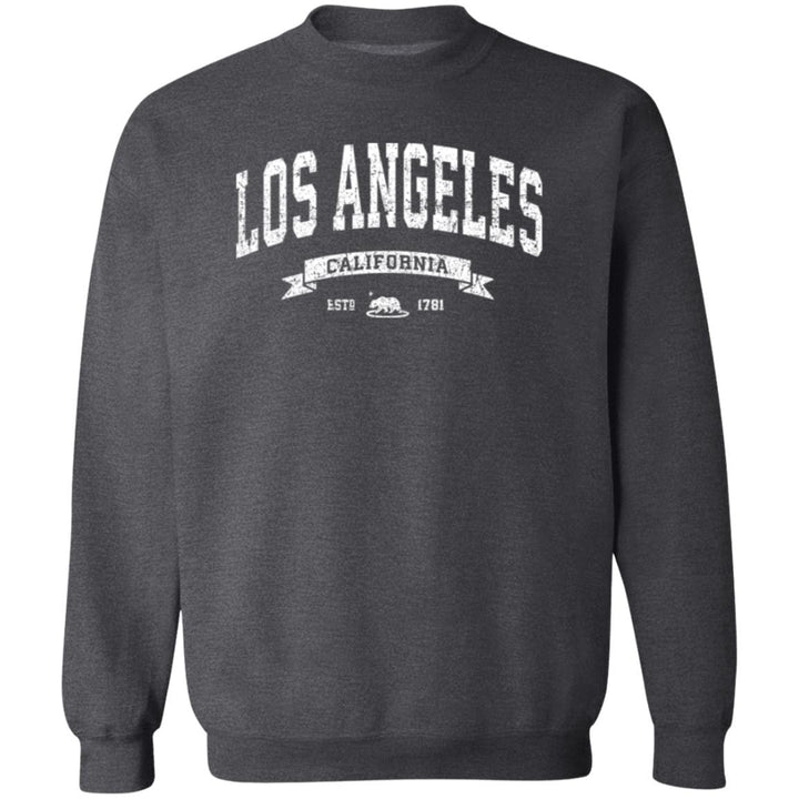 Distressed Vintage Los Angeles Sweatshirt - LA Crewneck