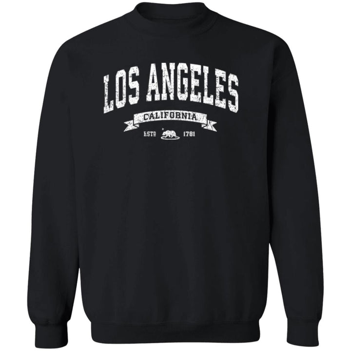Distressed Vintage Los Angeles Sweatshirt - LA Crewneck