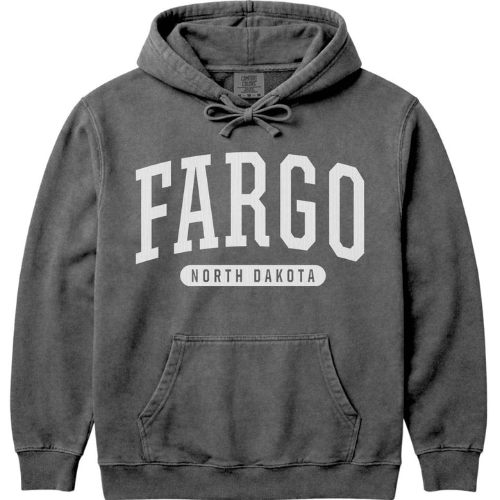 Fargo North Dakota Hoodie Sweatshirt - Pepper