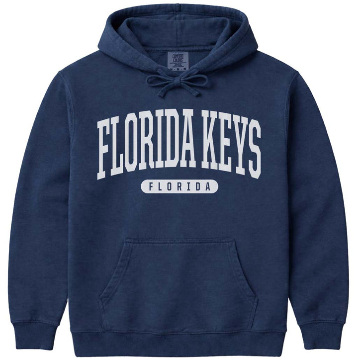 Florida Keys Hoodie Sweatshirt - Navy