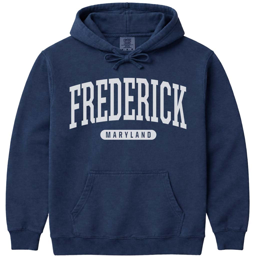 Frederick Maryland Sweatshirt Hoodie - Navy