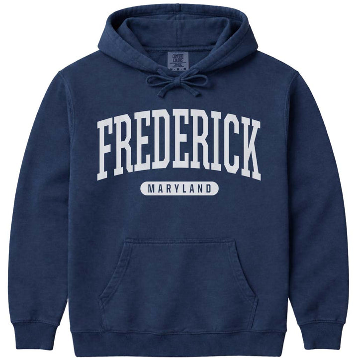 Frederick Maryland Sweatshirt Hoodie - Navy