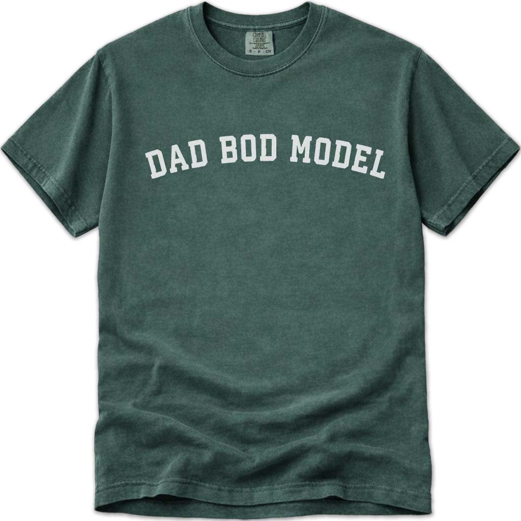 Vintage Funny Dad Bod T-Shirt - Blue Spruce