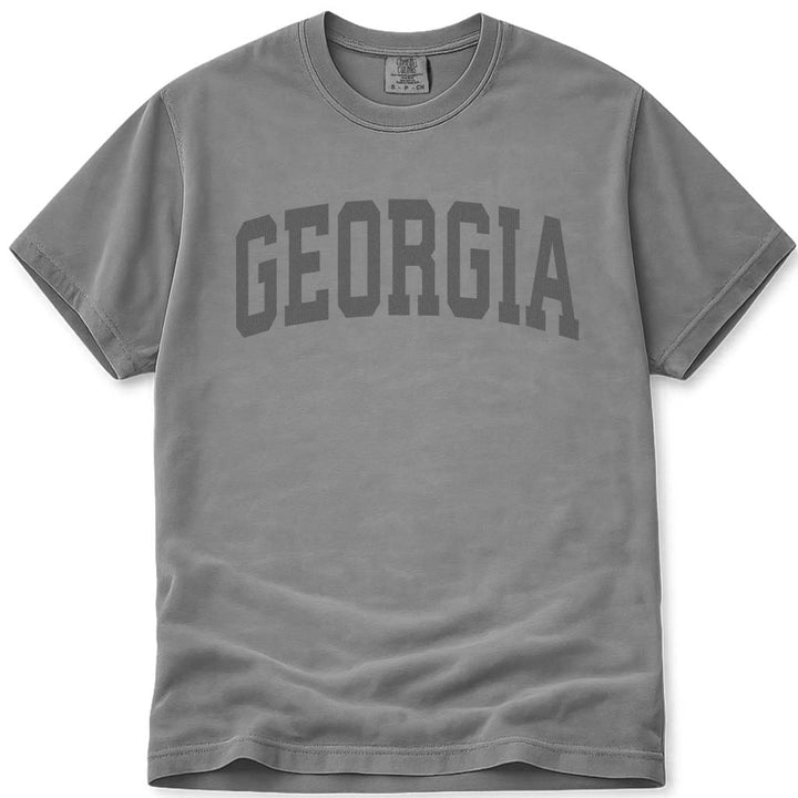 Georgia T Shirt Comfort Colors Tee - Grey