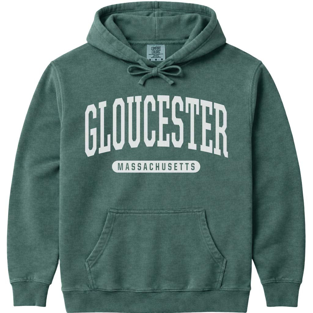 Gloucester Massachusetts Sweatshirt - Blue Spruce