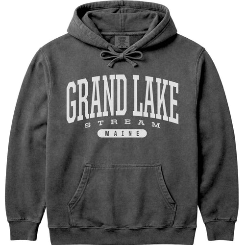 Grand Lake Stream Maine Varsity Hoodie
