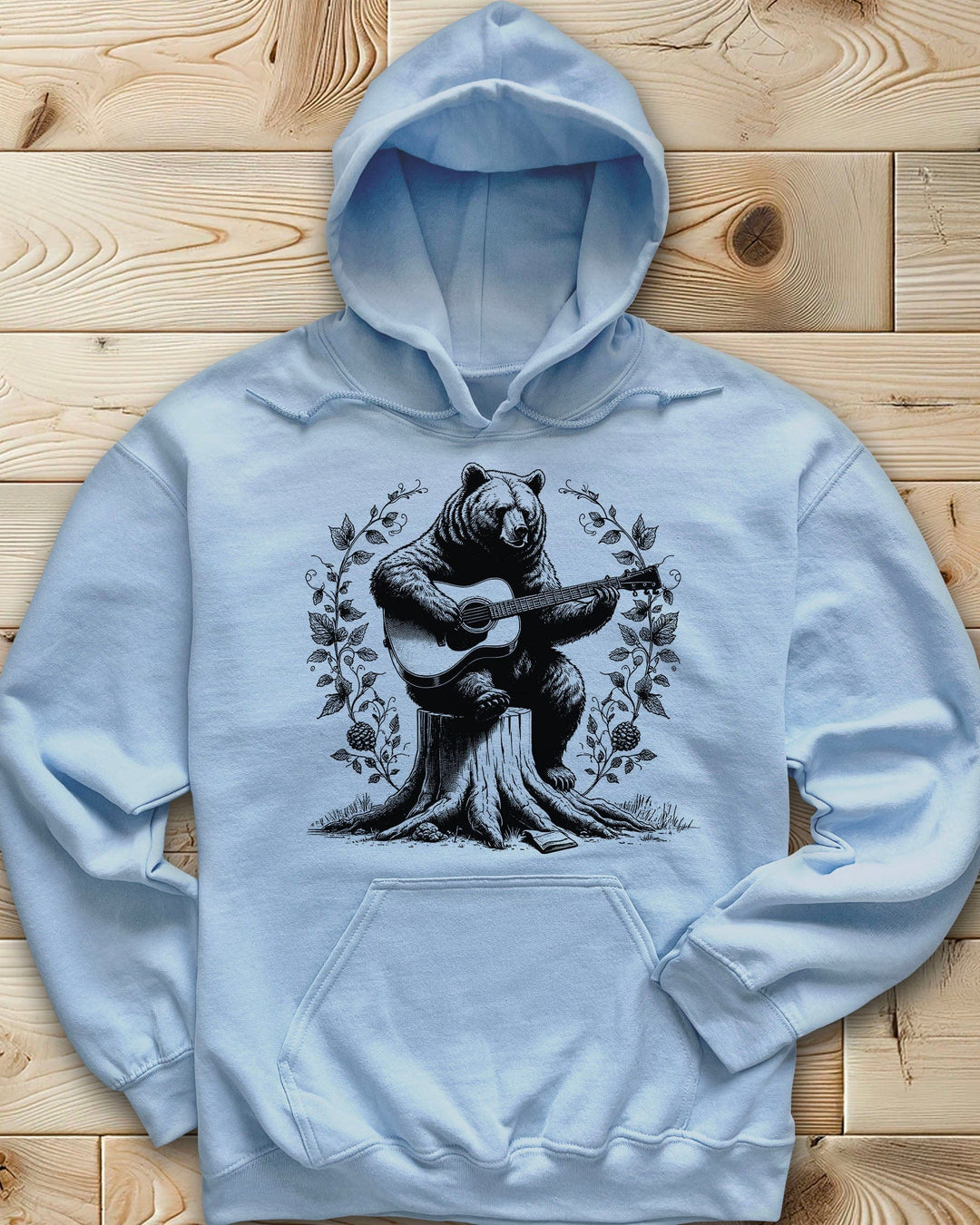 Guitar Bear Hoodie