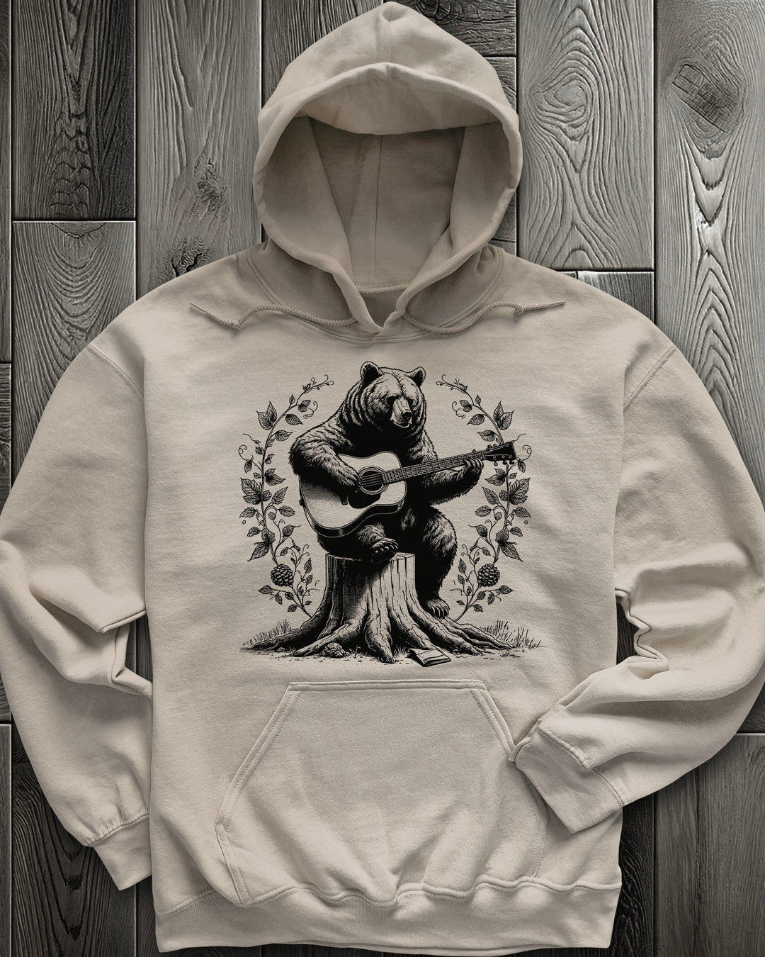 Guitar Bear Hoodie