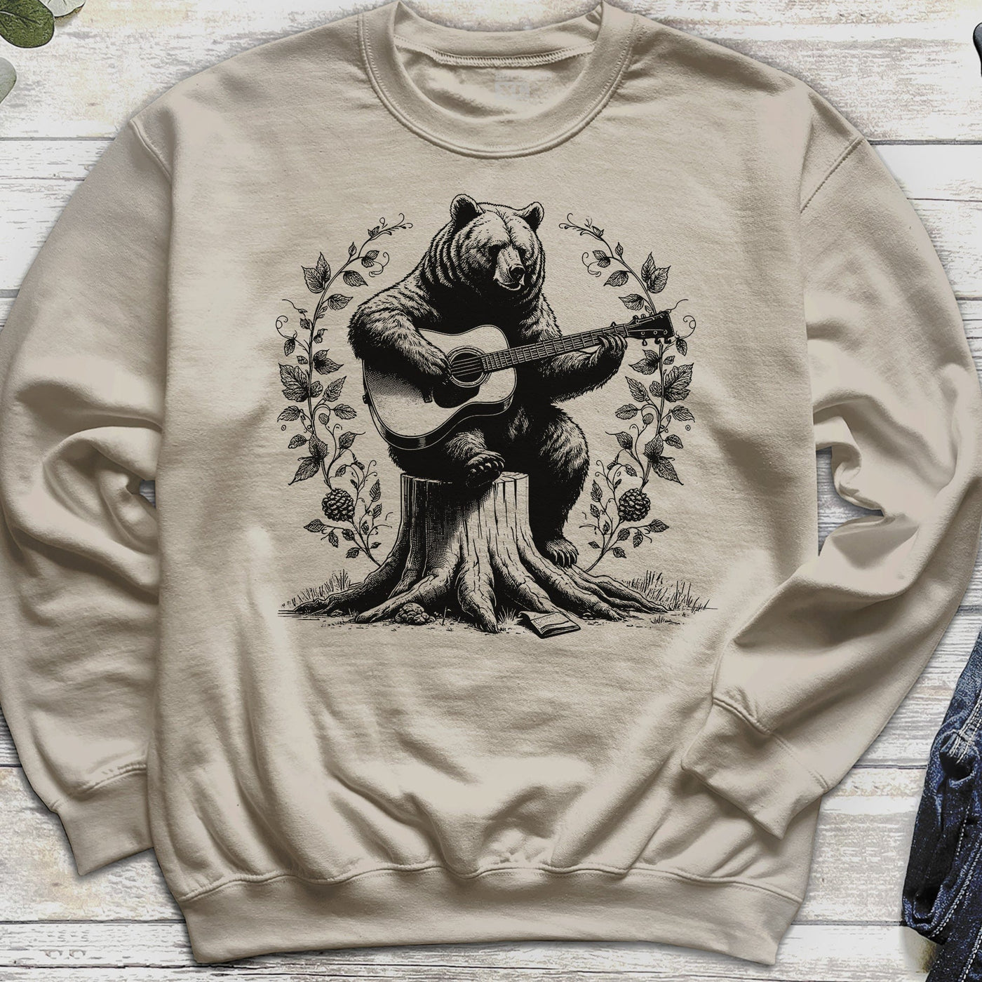 Guitar Bear Sweatshirt