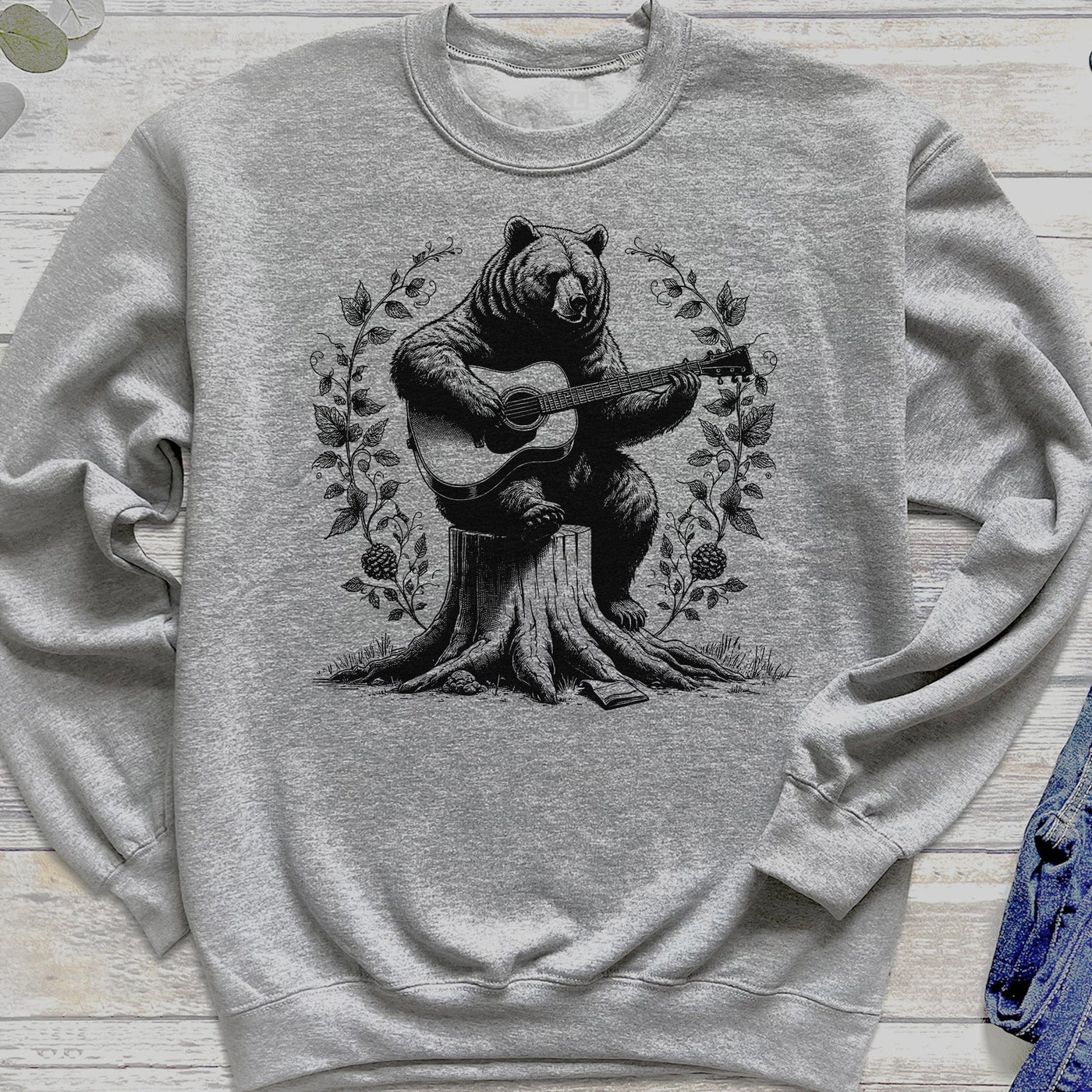 Guitar Bear Sweatshirt