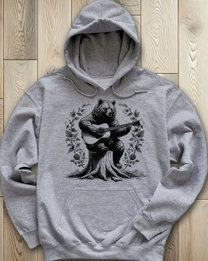 Guitar Bear Hoodie