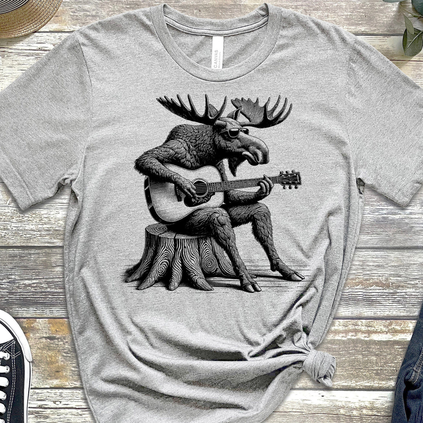 Guitar Moose T-Shirt