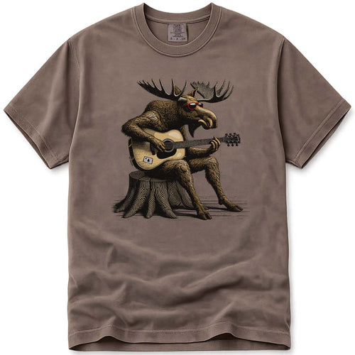 Guitar Moose T Shirt
