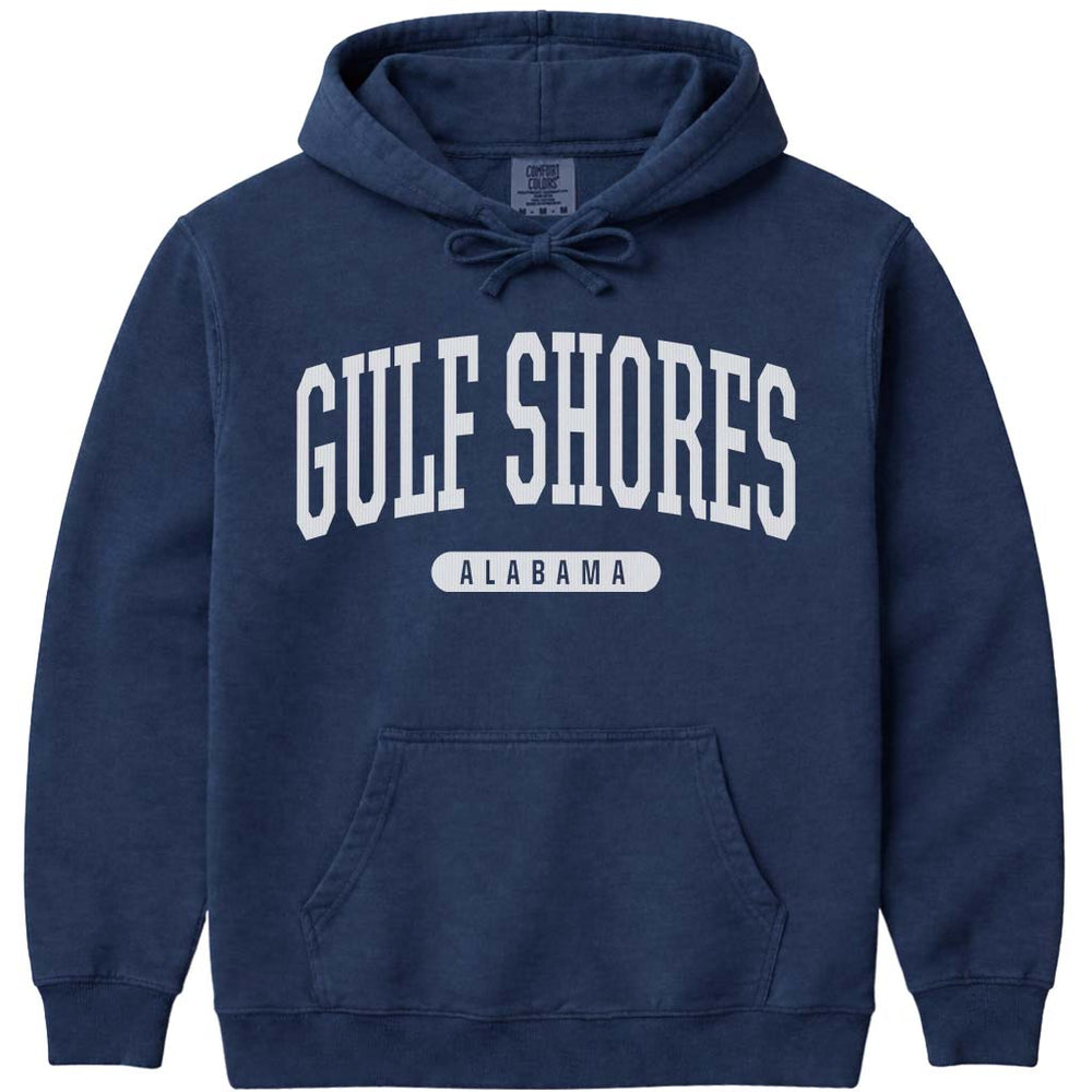 Gulf Shores Alabama Hoodie Sweatshirt - Navy