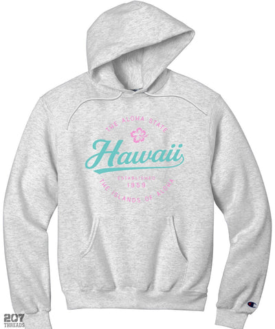 Champion Hawaii Hoodie - Hawaiian Vacation Sweatshirt