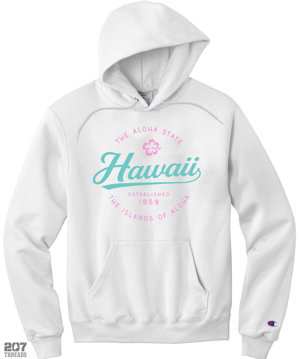 Champion Hawaii Hoodie - Hawaiian Vacation Sweatshirt