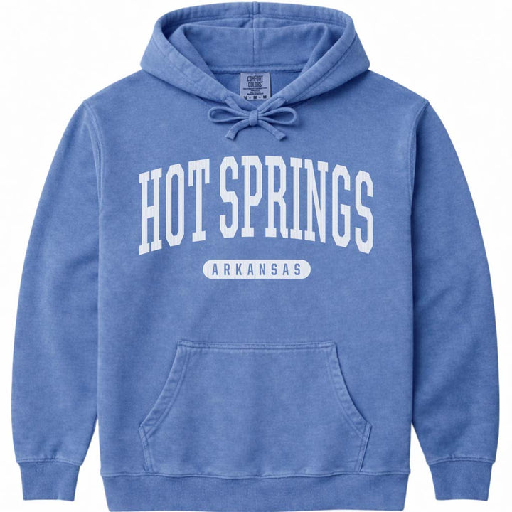 Hot Springs Arkansas Sweatshirt - Flo Blue