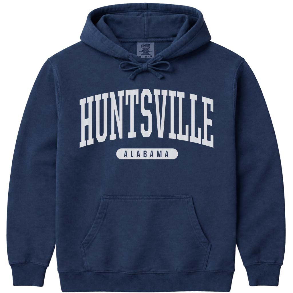 Huntsville Alabama Hoodie Sweatshirt - Navy