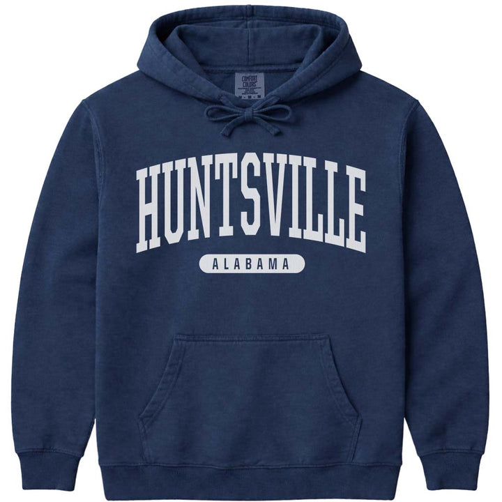 Huntsville Alabama Hoodie Sweatshirt - Navy