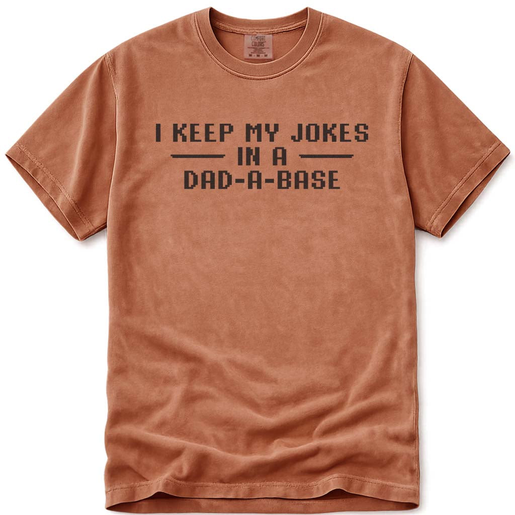 Dad-A-Base Funny Dad Joke Pun Tee - Yam