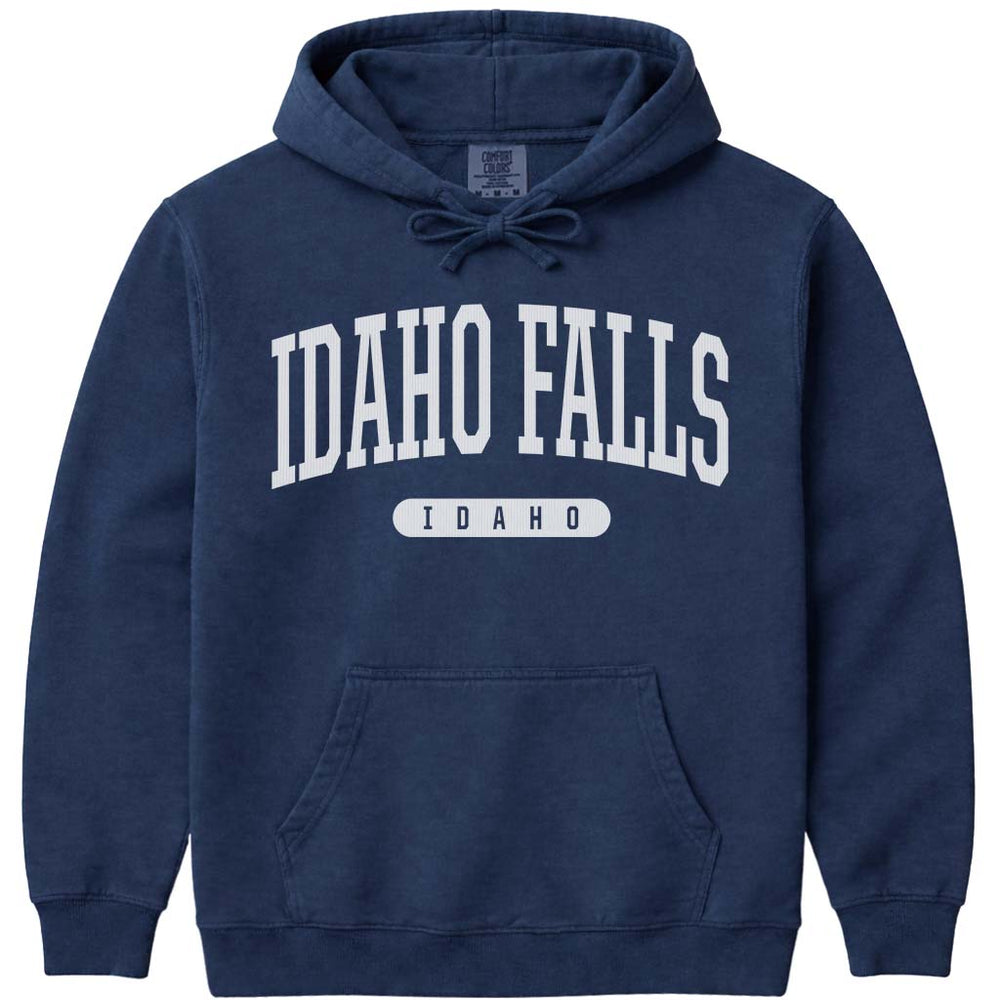 Idaho Falls Hooded Sweatshirt - Navy